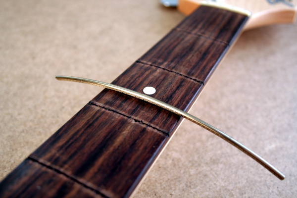 Pre-bent frets are recommended