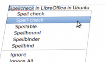 Spell-check in LibreOffice in Ubuntu